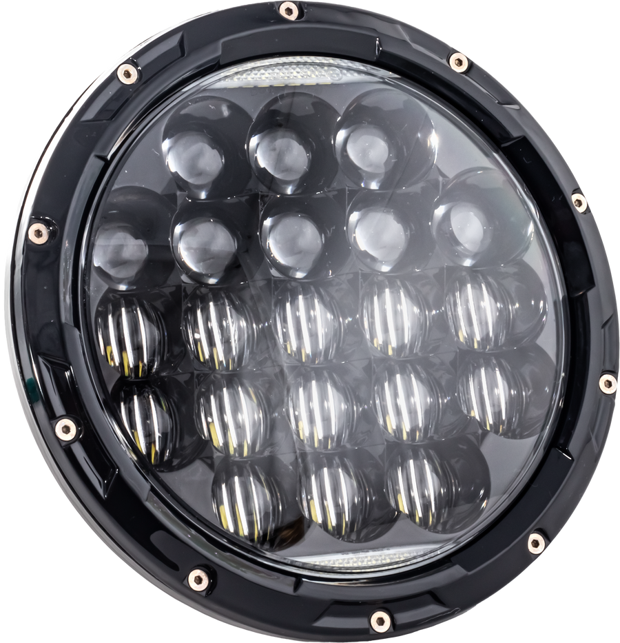 7" LED MULTI-MINI BLACK W/ MNT ADAPTER | LLC-LHC-7A