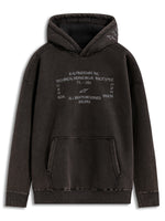 INFINITE WASHED OVRSIZD HOODIE WASHED BLACK