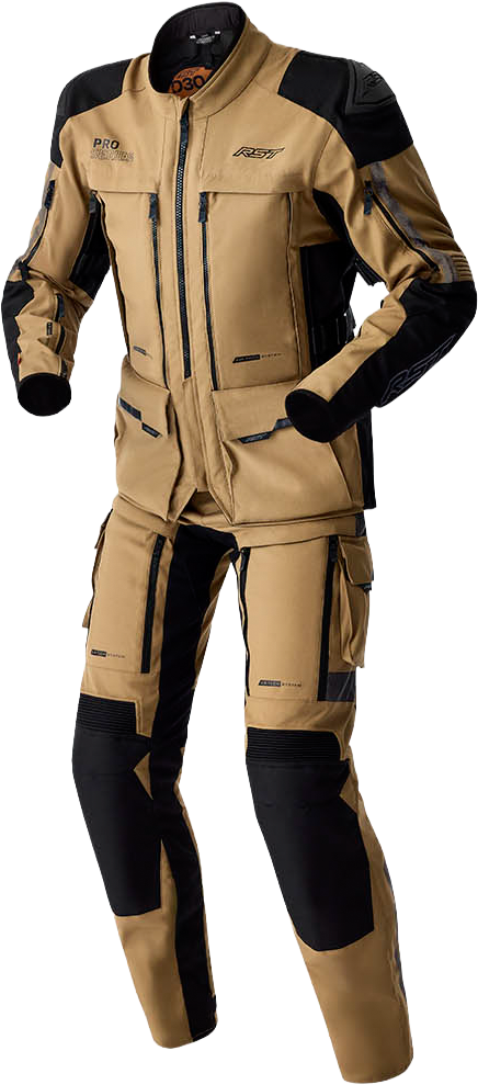 PS ADVENTURE D3O JACKET SAND/BLACK TEXTILE