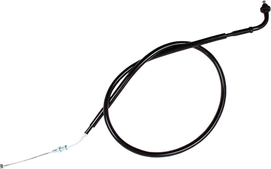 BLACK VINYL THROTTLE PULL CABLE | 03-0112