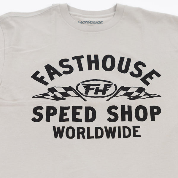 YTH VAULT SS TEE LT GRAY