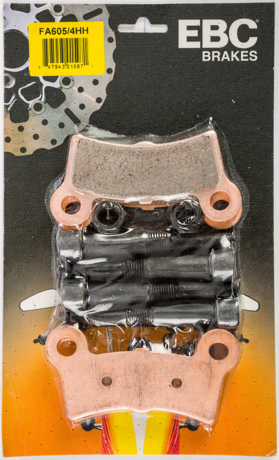 BRAKE PADS FA605/4HH DOUBLE-H SINTERED