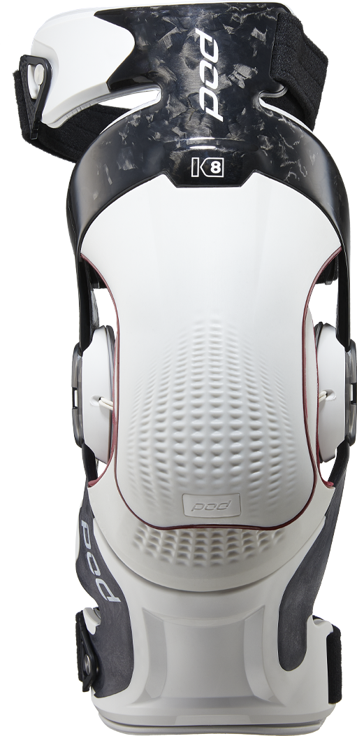 K8 3.0 KNEE BRACE CARBON (RT) CARBON/WHITE