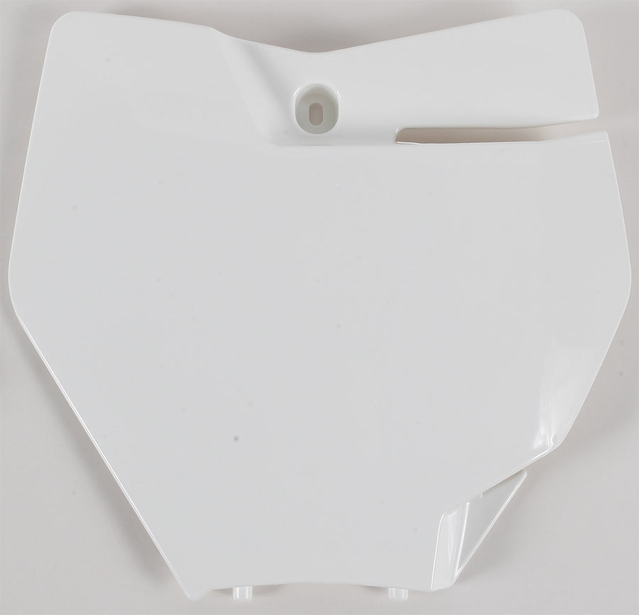 FRONT NUMBER PLATE WHITE