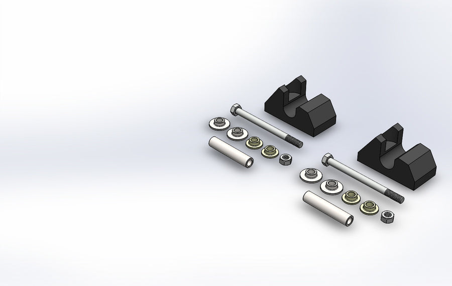 PR /SLY DOG MOUNT KIT YAM APEX 10MM | MKTYAM004