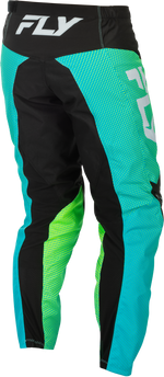 F 16 PANTS AQUA BLACK WHITE