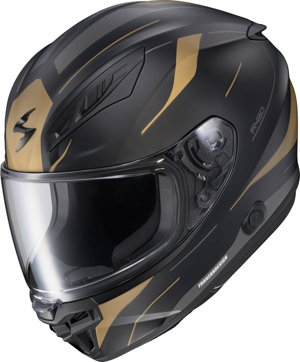 EXO-R430 FULL FACE HELMET CUTLASS BLACK/GOLD