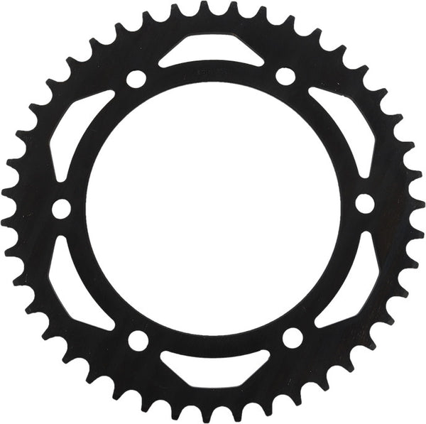 REAR SPROCKET STEEL 43T-520 BLK HON