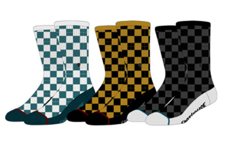TRIPLE CHECK 3PK SOCKS