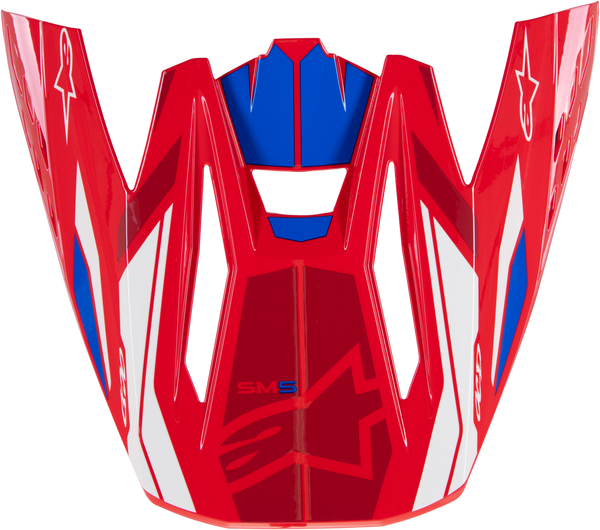 S-M5 VISOR ACTION 2 BRIGHT RED/BLUE GLOSSY | 8986023-3017-OS