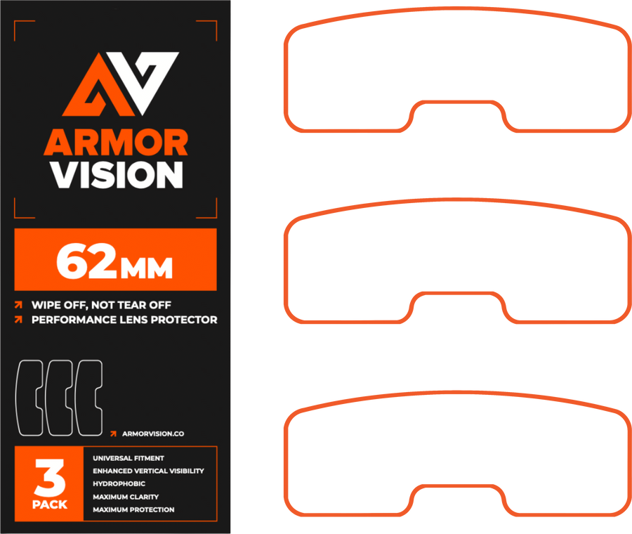 ARMOR VISION 62MM 2ND GEN 3/PK