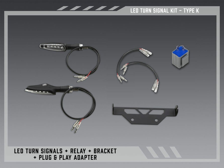 FE V2 STND LED TURN SIG KIT K | 075BG-STD-K-K