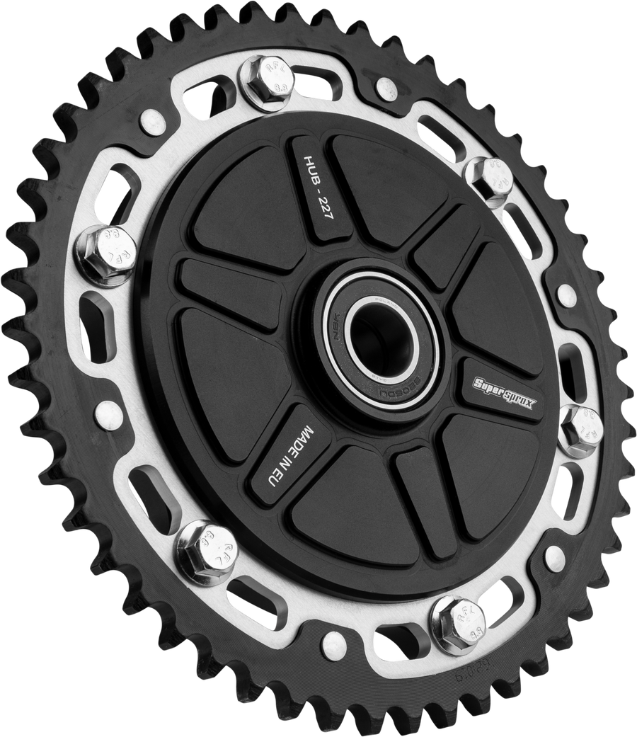 CUSHDRIVE CONVERSION 51T SPROCKET  BLK  SIL  BLK | KIT_227-725:51