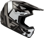 KINETIC SCRAP HELMET BLACK/WHITE/GREY