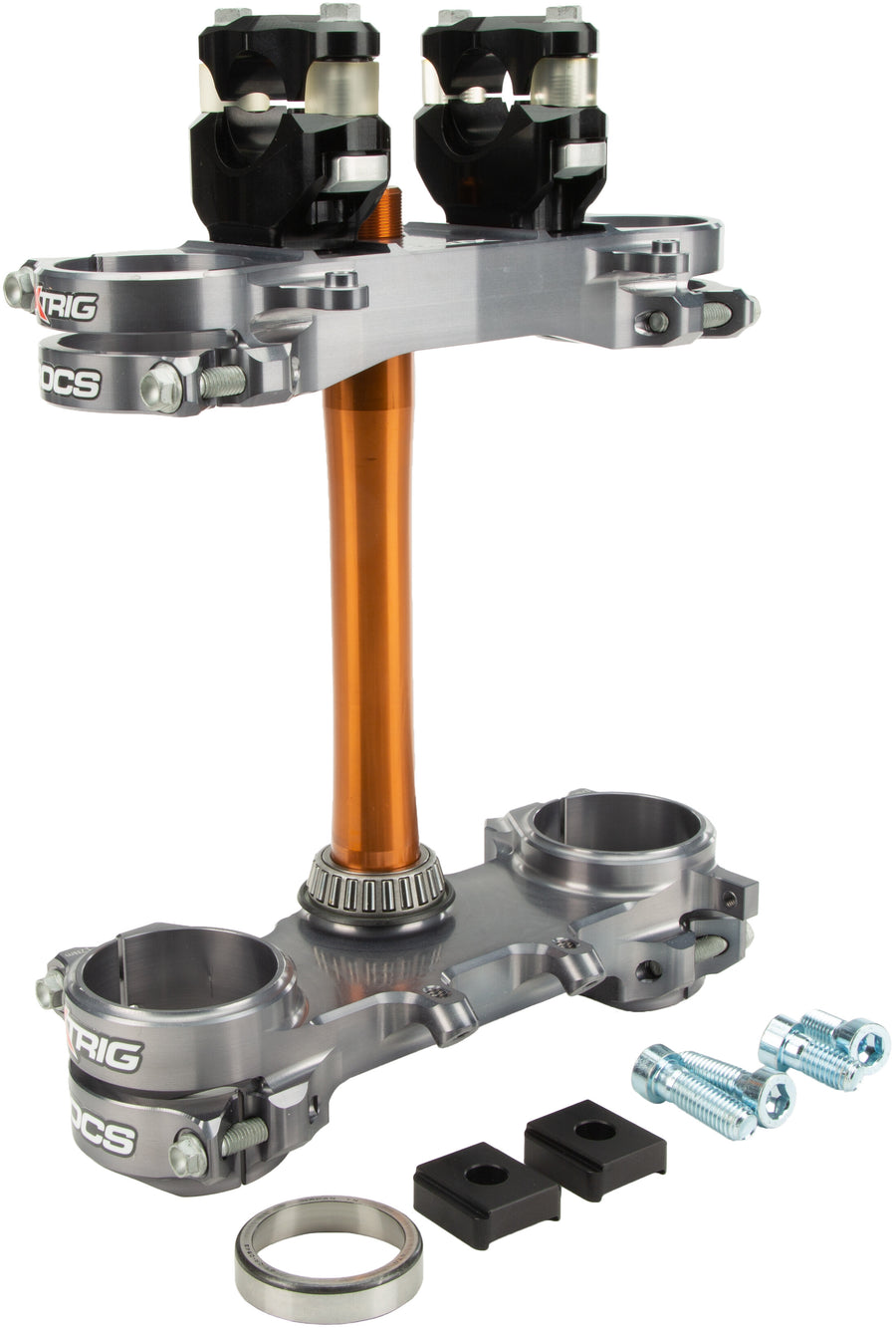 ROCS TECH CLAMP SET GREY SUZUKI 21.5MM | 501330601301