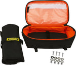 REAR FENDER BAG WITH TOOL ROLL 3L BLACK | RG-025R