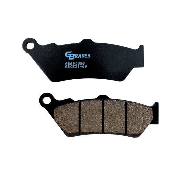 BRAKE PADS SEMI METALLIC | GB0531-69