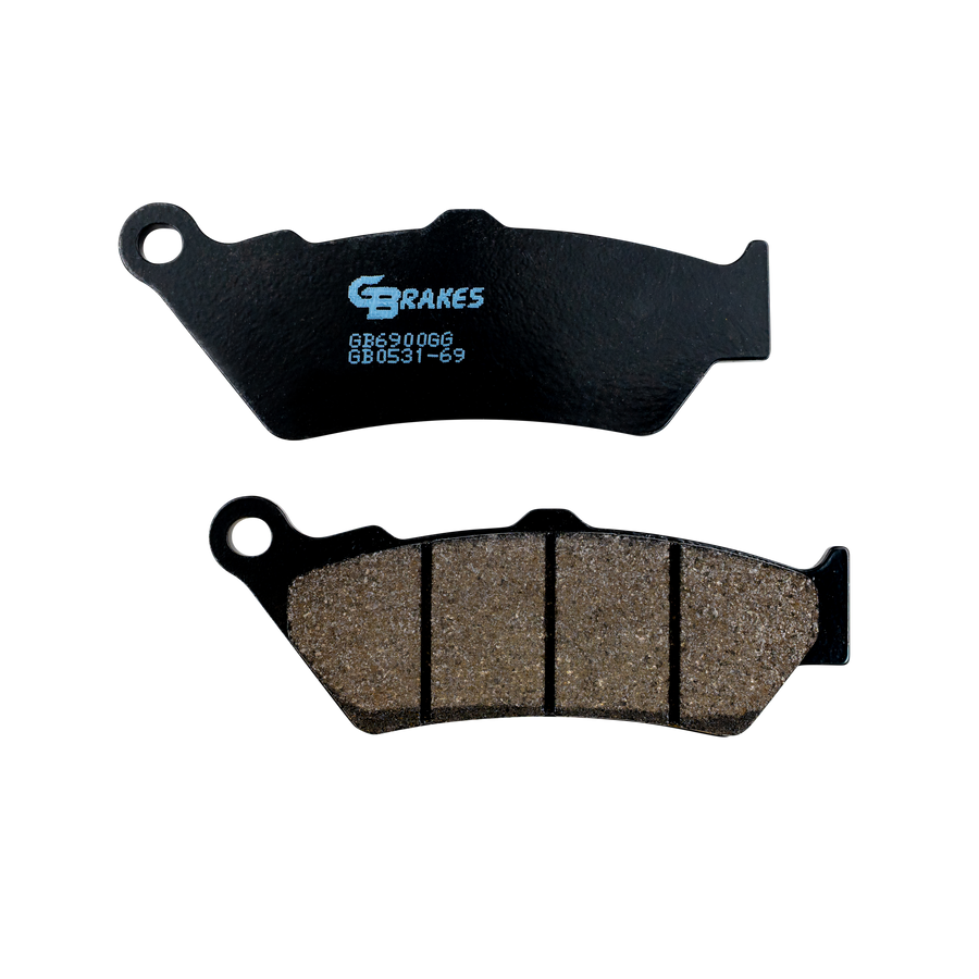BRAKE PADS SEMI METALLIC | GB0531-69