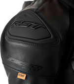 TRACTECH EVO D3O JACKET BLACK LEATHER