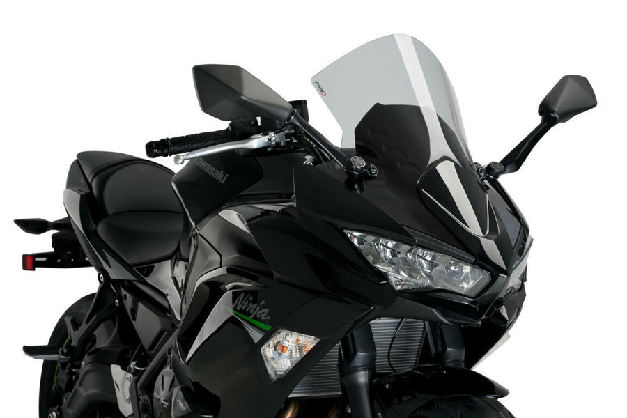 WINDSCREEN R-RACER SMOKE KAW