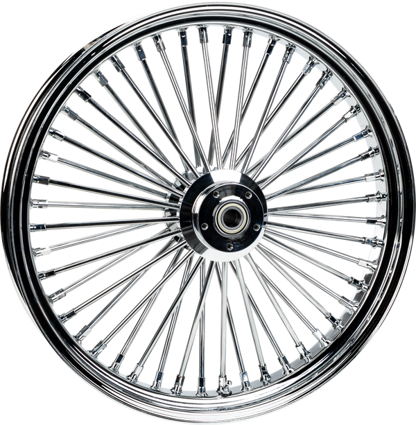 FR 48-SPK DD CHROME 23X3.5 WG-HUB 25M AXL 00 LTR