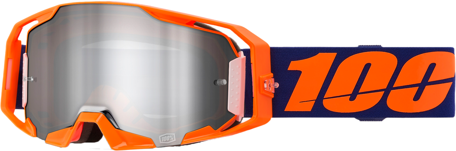 ARMATIC GOGGLE NEON ORG MIRROR SILVR FLASH | 50060-00003
