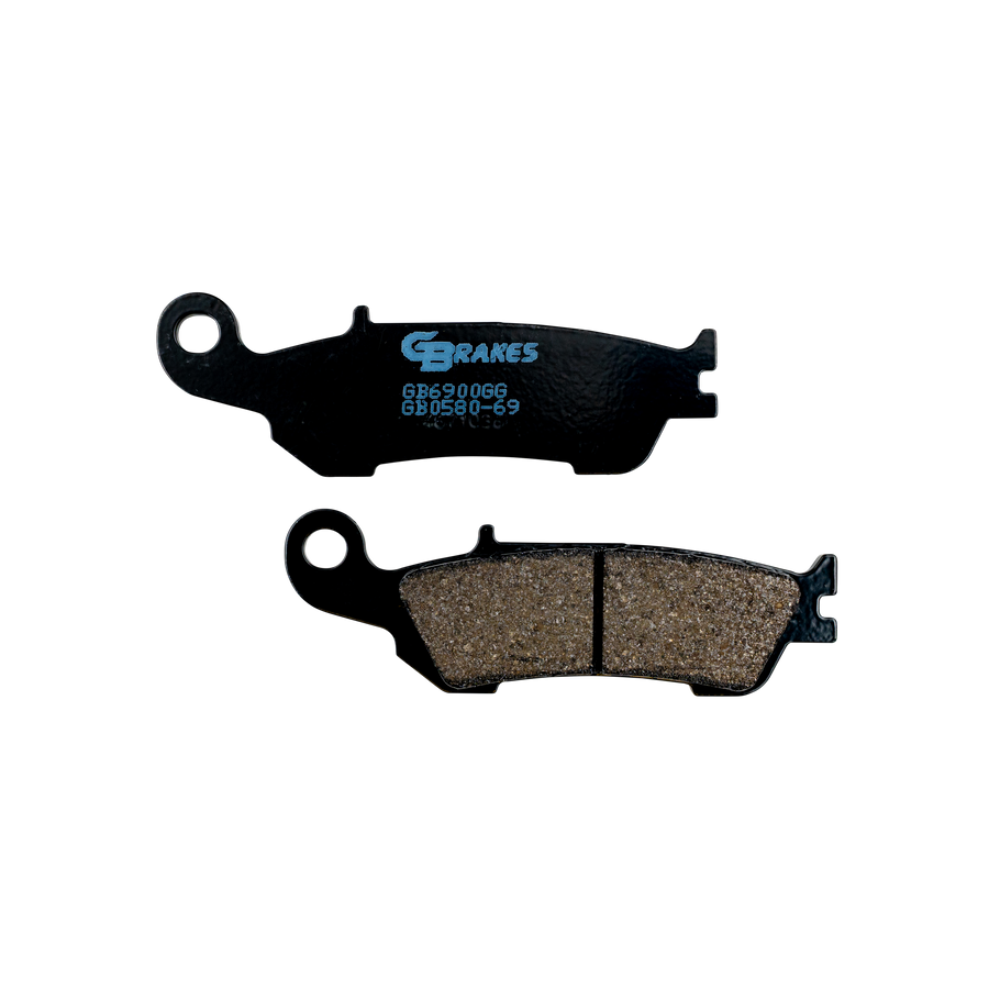 BRAKE PADS SEMI METALLIC | GB0580-69
