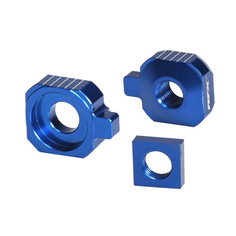 REAR AXLE BLOCKS BLUE HUSQ/KTM/GAS | FXAB 70500 99BU