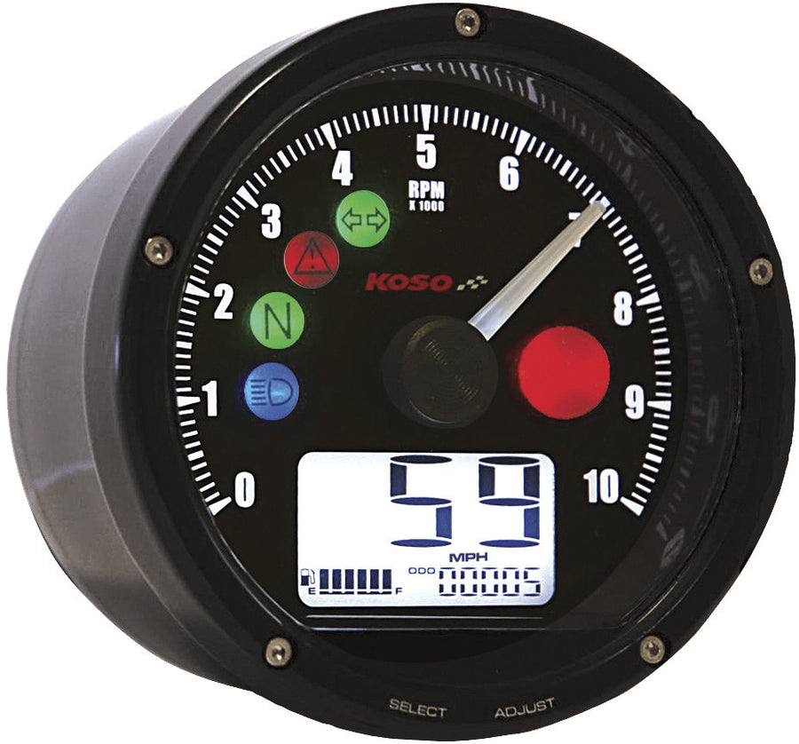 TNT-01 MULTIFUNCTION SPEEDOMETER BLACK | BA035K00-HD