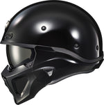 COVERT X OPEN-FACE HELMET GLOSS BLACK