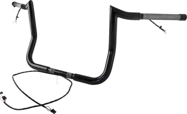 14" MONKEY BAGGER BAR PREWIRED SATIN BLACK `14-23 FLH/FLT | MBBPW-14 B