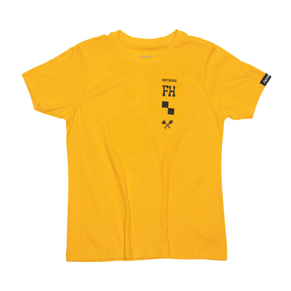 GOLDMINE SS TEE VNTG GOLD