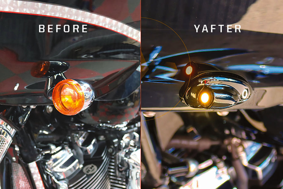 LIGHTNING BULLET KIT BLACK RUNNING LIGHT FLTR | LB-RG-DRL-B