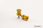 SWINGARM SPOOLS HI-TECH 6MM GOLD 2/PK
