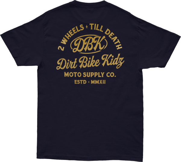 GOLD NUGGET TEE NAVY