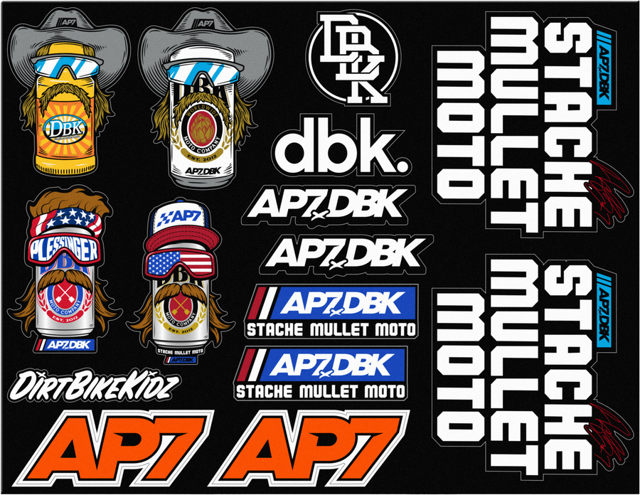 AP7 STICKER SHEET 8.5"X11" | AC-AP7-SS-DECAL