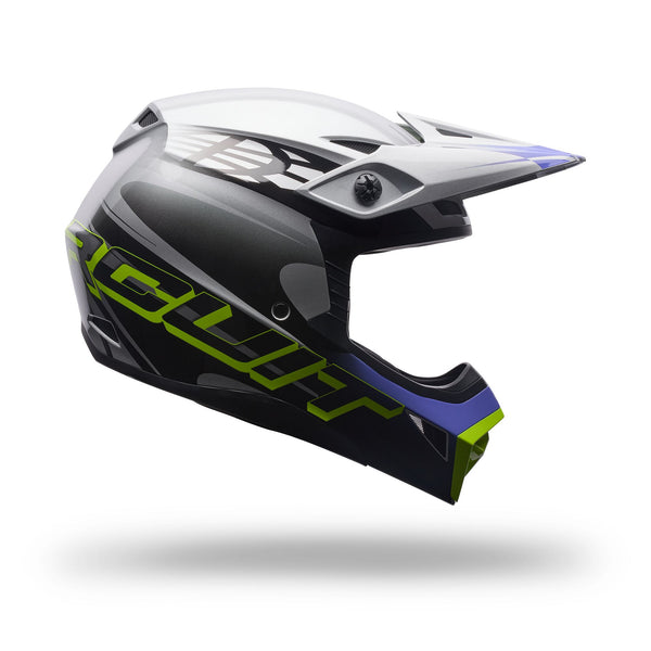 Bell MX-10 MIPS SE - Black/Silver