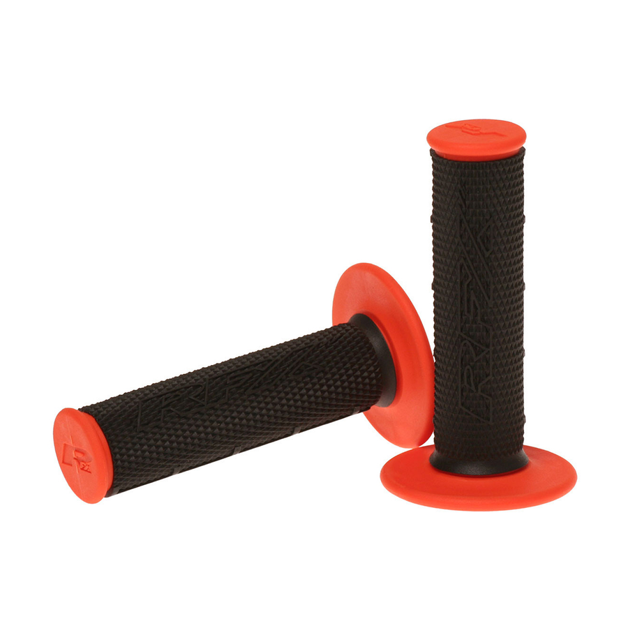 DUAL COMPOUND GRIPS ORANGE WITH BLACK CENTER | FXHG 20100 99OR