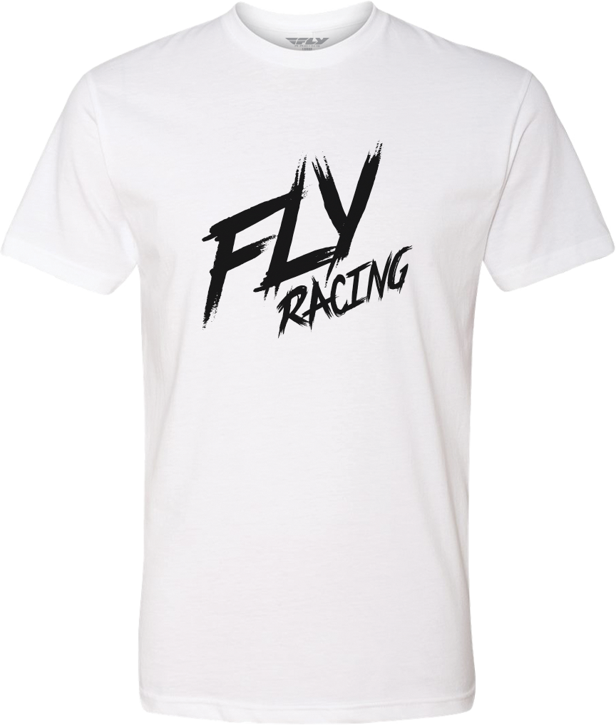 FLY BRAWL TEE WHITE