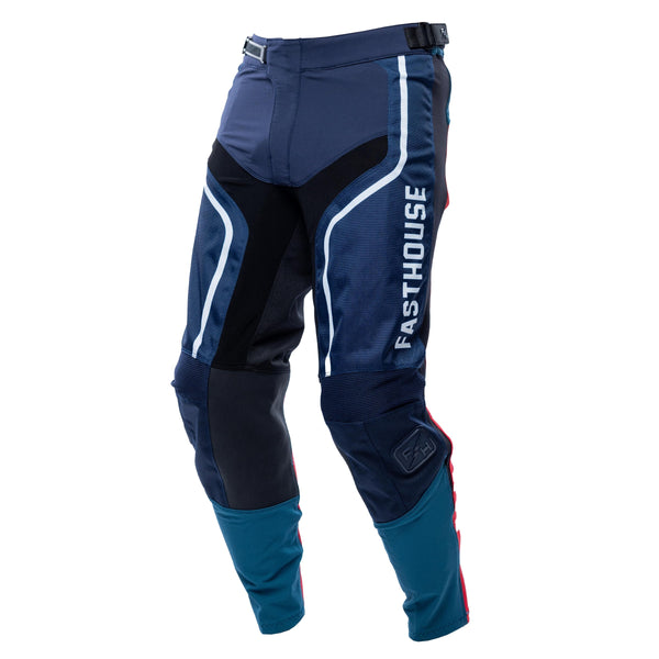 GRIND HUDSON PANT BLU/RED