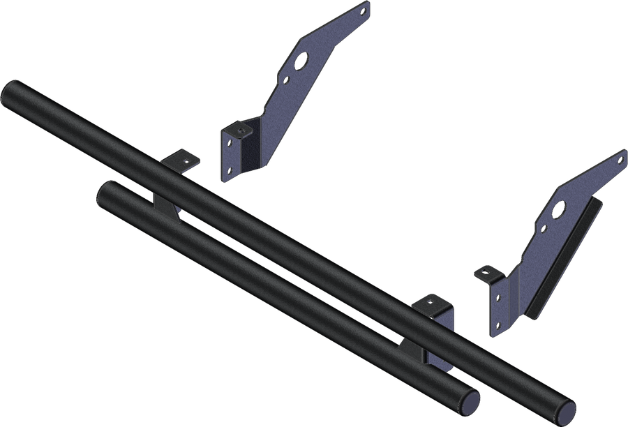 REAR BUMPER BLACK HON