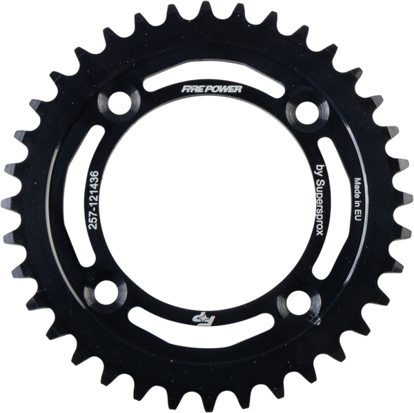 REAR SPROCKET STEEL 36T BLK
