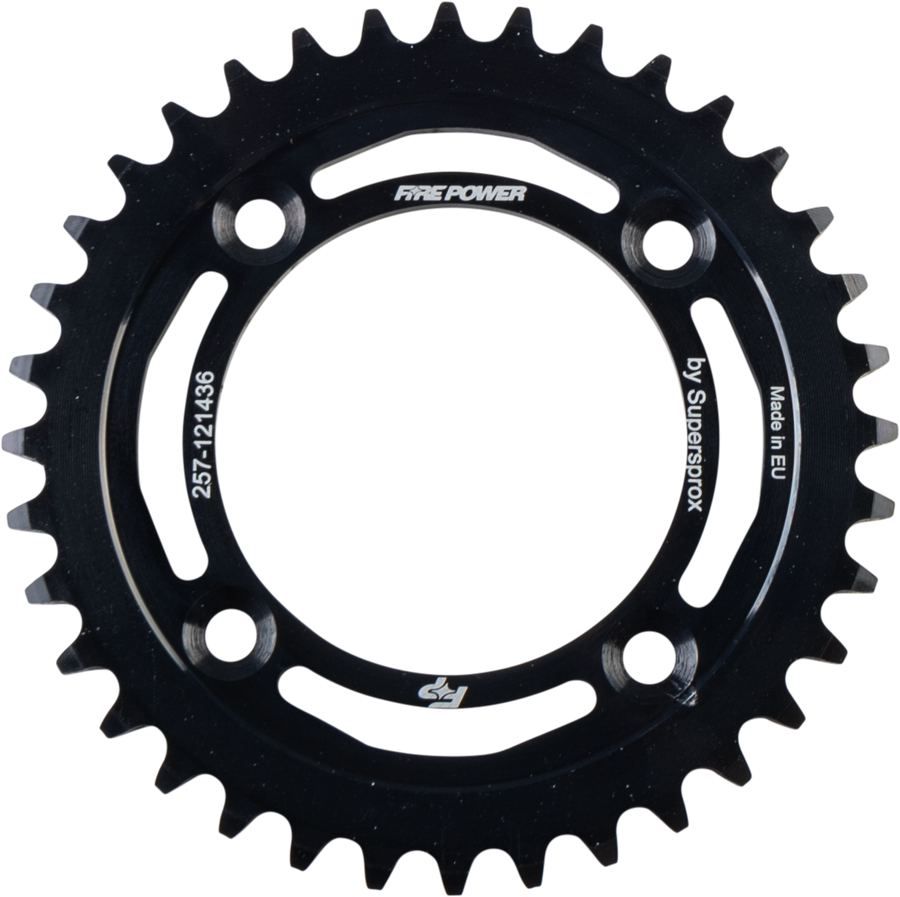 REAR SPROCKET STEEL 36T BLK