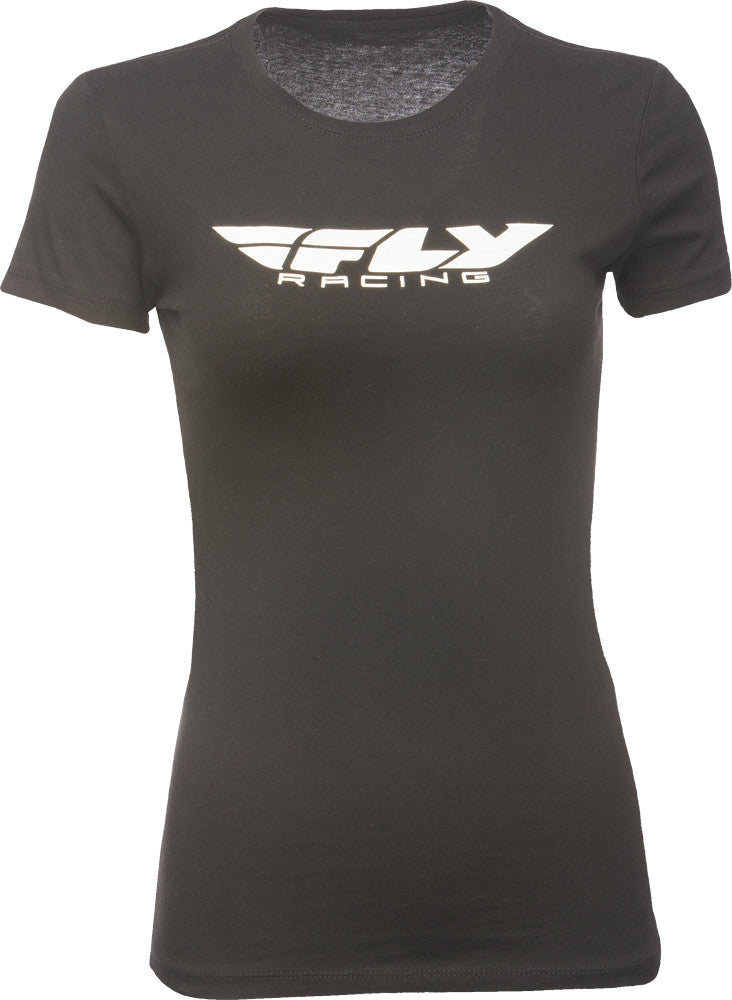WOMEN'S FLY CORPORATE TEE BLACK