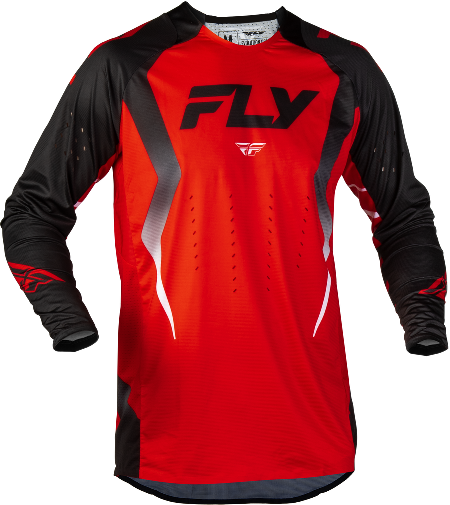 EVOLUTION DST BOLT JERSEY RED/BLACK/WHITE