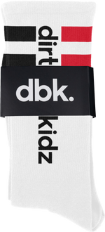 BASIC SOCK 2 PACK WHITE/BLACK | AC-BASICS2PK-SOCK