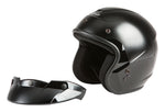 YOUTH OF-2Y OPEN-FACE HELMET BLACK YM
