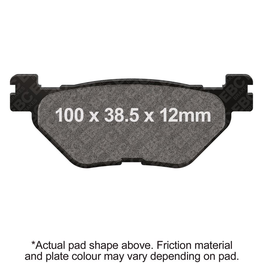 BRAKE PADS SFA319 ORGANIC