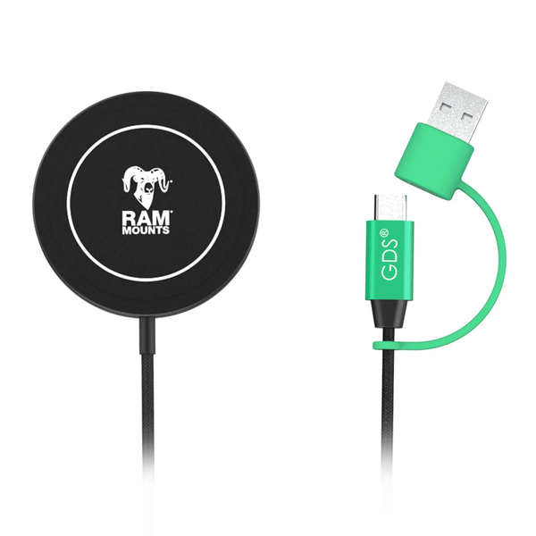 QI2 15W WIRELESS CHARGER BLACK | RAM-GDS-CHARGE-W2M