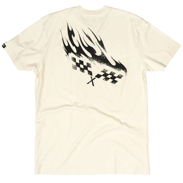 SOUND CHECK SS TEE NATRL 3X